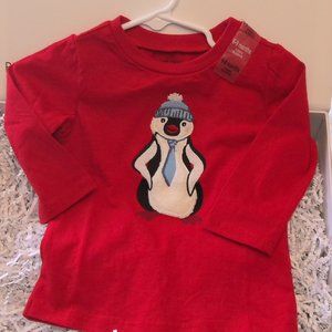 First Impressions boys long sleeved embroidered T-Shirt